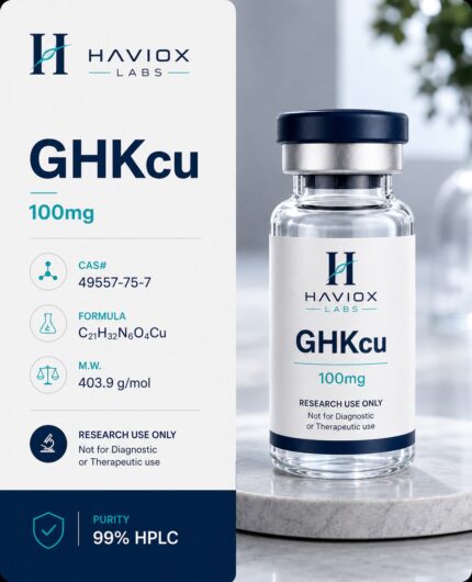 Research Peptide Complex (GHK-Cu) — 100 MG